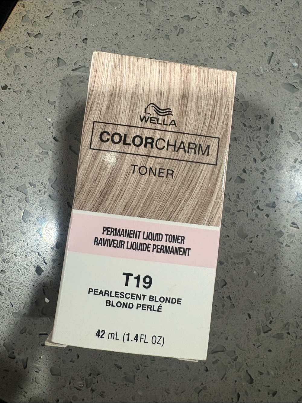 Wella Pearlescent Blonde Toner - Pink & White Label